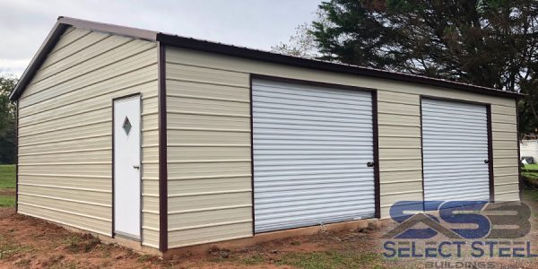 20x30x9-Side-Entry-Steel-Garage-Building